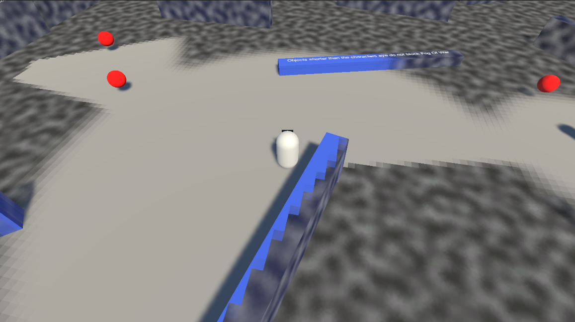 Pixelated fog
